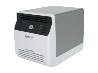 Synology DS411J Diskless System DiskStation 4-bay NAS Server for Small Office and Home Use