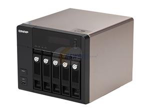 QNAP TS-559 Pro+ Diskless System Superior Performance NAS with iSCSI for Business