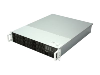 Synology RS3412xs Diskless System RackStation - Ultra-High performance NAS Server Scales up to 100TB for Large Sca
