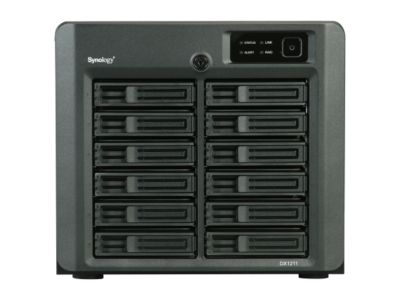 Synology DX1211 12-Bay Expansion Unit for Increasing Capacity of the Synology DiskStation