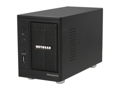 NETGEAR RNDP2220-100NAS 4TB (2x2TB) Unified ReadyNAS Pro 2 Network Storage for Business with iSCSI
