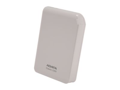 ADATA CH11 500GB USB 3.0 White External Hard Drive ACH11-500GU3-CWH