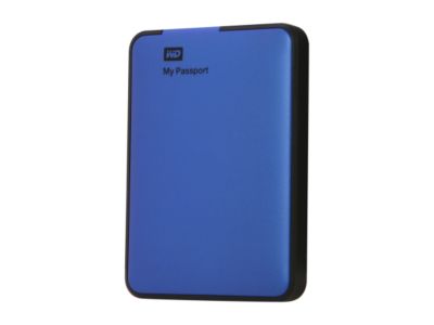 Western Digital My Passport 500GB USB 3.0 Blue External Hard Drive WDBKXH5000ABL-NESN