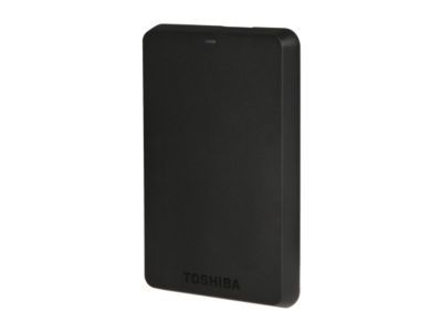 TOSHIBA Canvio Basics 3.0 750GB USB 3.0 Black Portable Hard Drive HDTB107XK3AA