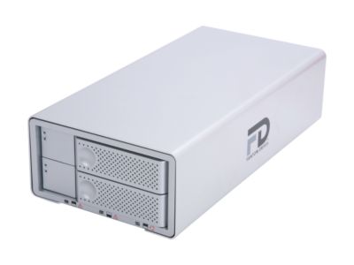 Fantom Drives DataDock II 2TB USB 2.0 / IEEE 1394a / 1394b / eSATA Quad Interface Hot Swappable Dual Drive RAID w/ NTI Shadow Backup 4 DDQ-2000