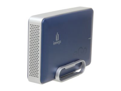iomega eGo Desktop 1TB USB 2.0 Midnight Blue External Hard Drive 34837