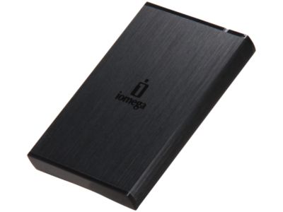 iomega Prestige Portable 500GB USB 3.0 Black External Hard Drive 35192