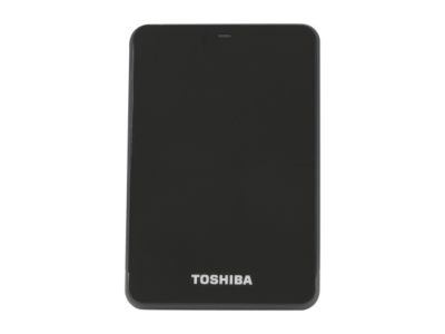 TOSHIBA CANVIO 500GB USB 3.0 PORTABLE HARD DRIVE -HDTC605XK3A1- NEGRO
