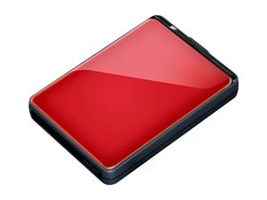 BUFFALO MiniStation Plus 1TB USB 3.0 Red Portable Hard Drive HD-PNT1.0U3BR