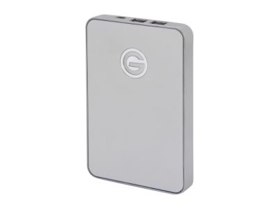 G-Technology G-DRIVE mobile 750GB 2 x FireWire 800, 1 x USB 2.0 Silver External Hard Drive GDRONA7501ADB
