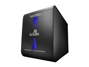 ioSafe SOLO PRO 4TB USB 2.0 / eSATA External Hard Drive with Fireproof / Waterproof SH4000GB1YR