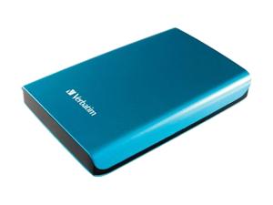 Verbatim Store n Go 500GB USB 3.0 Caribbean Blue Portable Hard Drive 97657