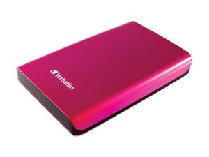 Verbatim Store n Go 500GB USB 3.0 Hot Pink Portable Hard Drive 97656