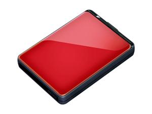 BUFFALO MiniStation Extreme 1TB USB 3.0 Red External Hard Drive HD-PZ1.0U3R