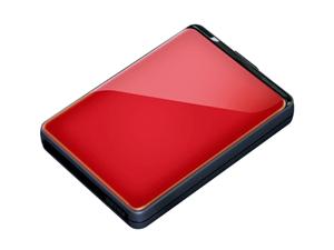 BUFFALO MiniStation Extreme 500GB USB 3.0 Red External Hard Drive HD-PZ500U3R