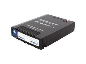 Tandberg Data QuikStor 8697-RDX 500 GB External Hard Drive - Black