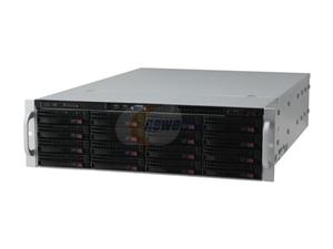 SUPERMICRO CSE-836TQ-R800B Black 3U Rackmount Server Case 800W (1 + 1) Redundant AC-DC high-efficiency power supply w/ PFC