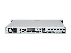 SUPERMICRO CSE-811TQ-350B Black 1U Rackmount Server Case 350W