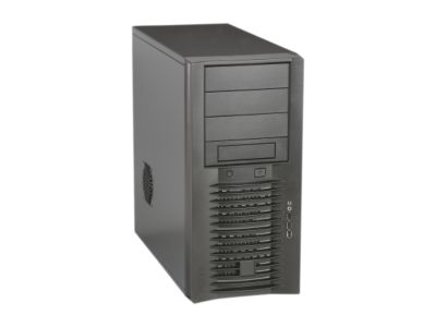 Antec Atlas 550 Black Server Case w/ 550W Power Supply 4 (with one 5.25" to 3.5" adapter) External 5.25" Drive Bays