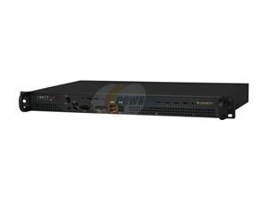 SUPERMICRO CSE-503-200B Black 1U Rackmount Server Case 200W