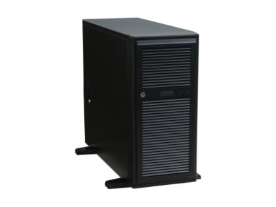 Athena Power CA-SWH01BH8 Black 1.2mm Metal, ABS Plastic (front bezel) Pedestal Server Case