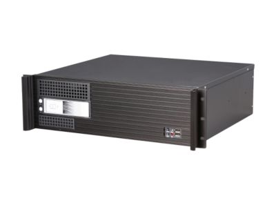 iStarUSA D313SEMATX-T5P Steel 3U Rackmount Value Compact Server Case 1 External 5.25" Drive Bays - OEM