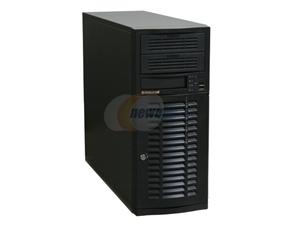 SUPERMICRO CSE-733TQ-465B Black Mid-Tower Server Case 465W Power Supply w/ PFC 2 External 5.25" Drive Bays