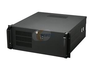 Habey RPC-810 Black Heavy duty 1.2mm cold-rolled steel, texture power coated 4U Rackmount Server Chassis 3 External 5.25" Drive Bays