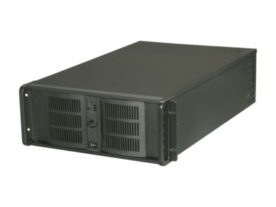iStarUSA D-400L-TL6 4U 6xTrayLess Hot-Swap E-ATX size Rackmount Server Chassis - OEM