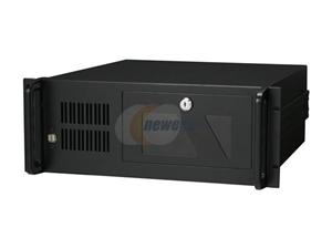 Athena Power RM-4U4038B48 Black 1.0mm Steel 4U Rackmount Server Case 480W Power Supply 3 External 5.25" Drive Bays
