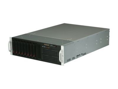 SUPERMICRO CSE-835TQ-R920B Black 3U Rackmount Server Case 920W Redundant 2 External 5.25" Drive Bays