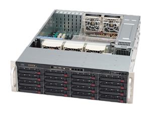SUPERMICRO CSE-836E16-R1200B Black 3U Rackmount Server Case 1200W Redundant