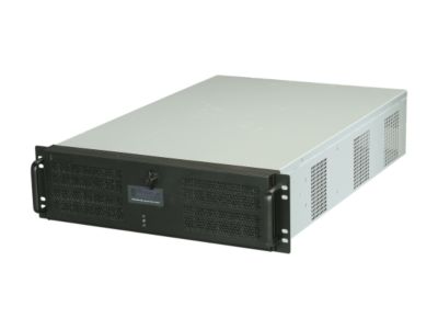 Athena Power RM-3UD365R75 Black High Clean Grade SECC 3U Rackmount Server Case 750W 6 External 5.25" Drive Bays - OEM