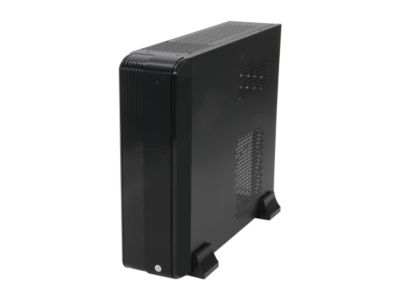 iStarUSA S-0430-DT Black Steel / Plastic Desktop Compact Stylish Micro-ATX Enclosure 300W 1 External 5.25" Drive Bays