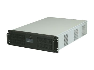 Athena Power RM-3UD365R508 Black High Clean Grade SECC 3U Rackmount Server Case 500W Redundant 80PLUS 6 External 5.25" Drive Bays - OEM