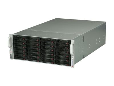 SUPERMICRO CSE-846E1-R900B Black 4U Rackmount Server Case 900W Redundant