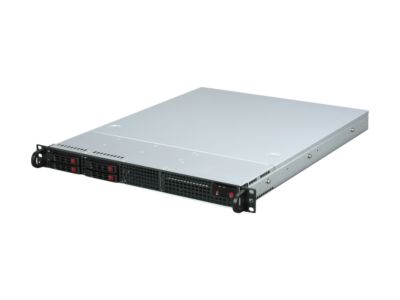 SUPERMICRO CSE-111LT-330CB Black 1U Rackmount Server Chassis 330W AC power supply w/ PFC