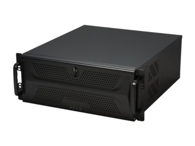 ARK IPC-4570 Black Steel 4U Rackmount Server Chassis 3 External 5.25" Drive Bays
