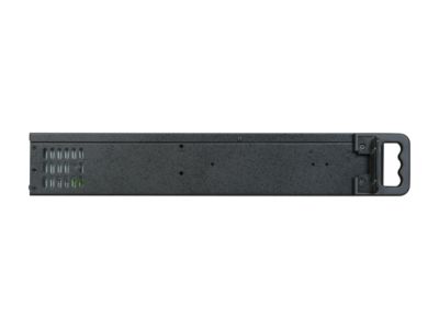 iStarUSA D-200ATX/2U350 Black Steel 2U Rackmount Compact Stylish Server Chassis 350W 2 External 5.25" Drive Bays
