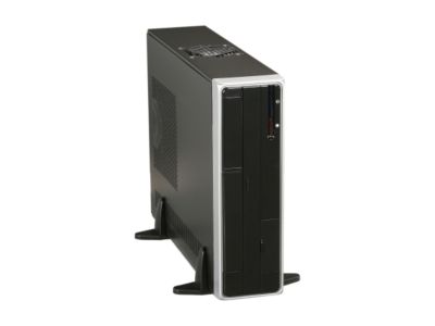 APEX DM-318 Black Steel Micro ATX Media Center / Slim HTPC Computer Case w/ ATX12V Flex 275W Power Supply