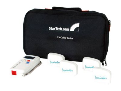 Startech LANTESTPRO Professional RJ45 Network Cable Tester with 4 Remote Loopback Plugs