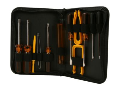 Nippon Labs STK-13YL PC Service Toolkit with 12 Tools in Yellow - OEM