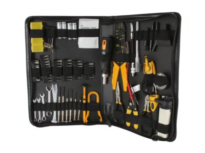 Syba SY-ACC65053 100 Piece Computer Technician Tool Kit for Repairing, Wiring, Cleaning, and Test