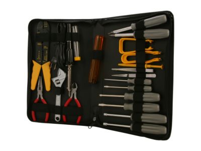 Nippon Labs STK-23GR Enhanced PC Service Toolkit with 23 Tools in Grey - OEM