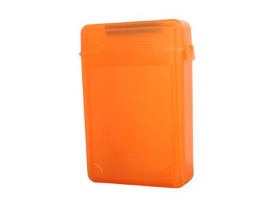 SYBA SY-ACC35012 3.5 inch IDE/Sata HDD Storage Box (Orange Color) - OEM