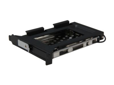 SYBA SY-MRA25023 Back Panel Slot Mount Mobile Rack for 2.5" Laptop Size SATA HDD / SSD