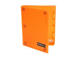 StarTech HDDCASE25OR 2.5in Anti-Static Hard Drive Protector Case - Orange (3pk)