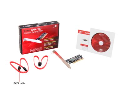VANTEC 2-Port SATA 150 PCI Host Card w/RAID Model UGT-ST220R