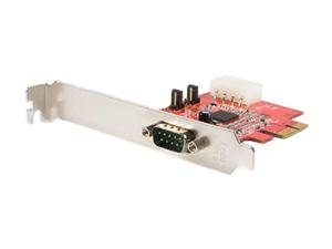 StarTech 1 Port Native PCI Express RS232 Serial Adapter Card with 16950 UART