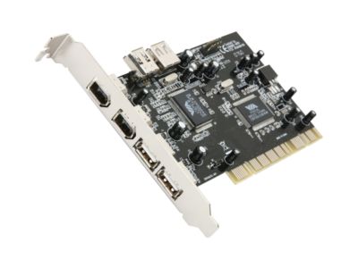 SYBA PCI USB 2.0 & FireWire/1394a combo card Model SD-COMBO-02